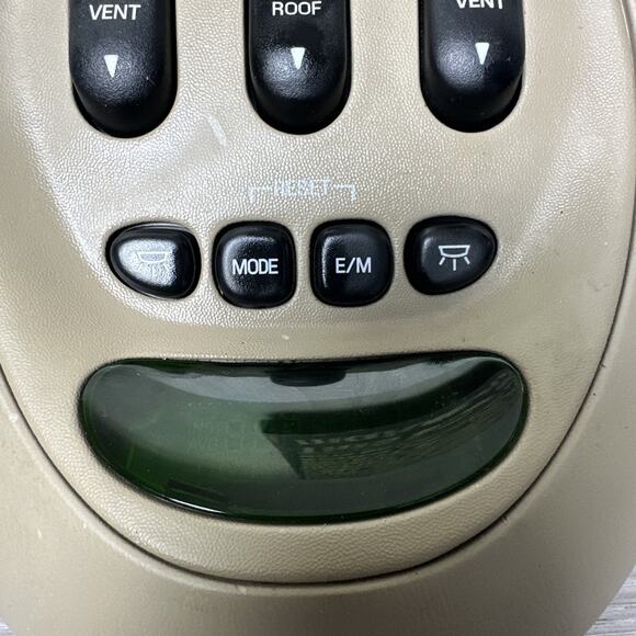 1997-2003 FORD F-150 Exped OEM Overhead Console Lights Sunroof Switch Beige - Picture 3 of 8